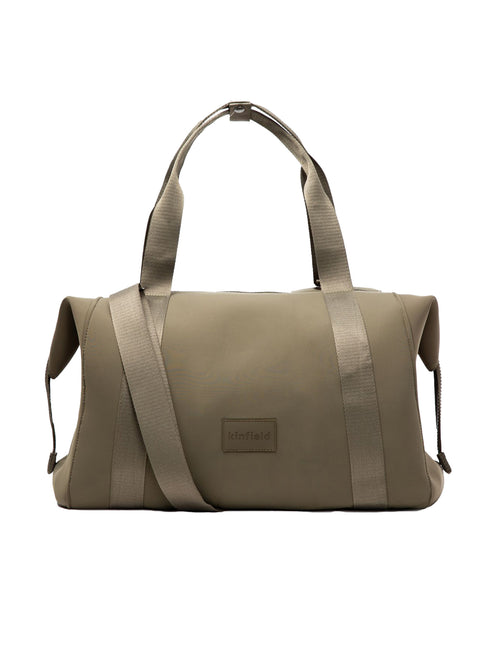 Kinfield Sport Duffle Bag in Olive from the front